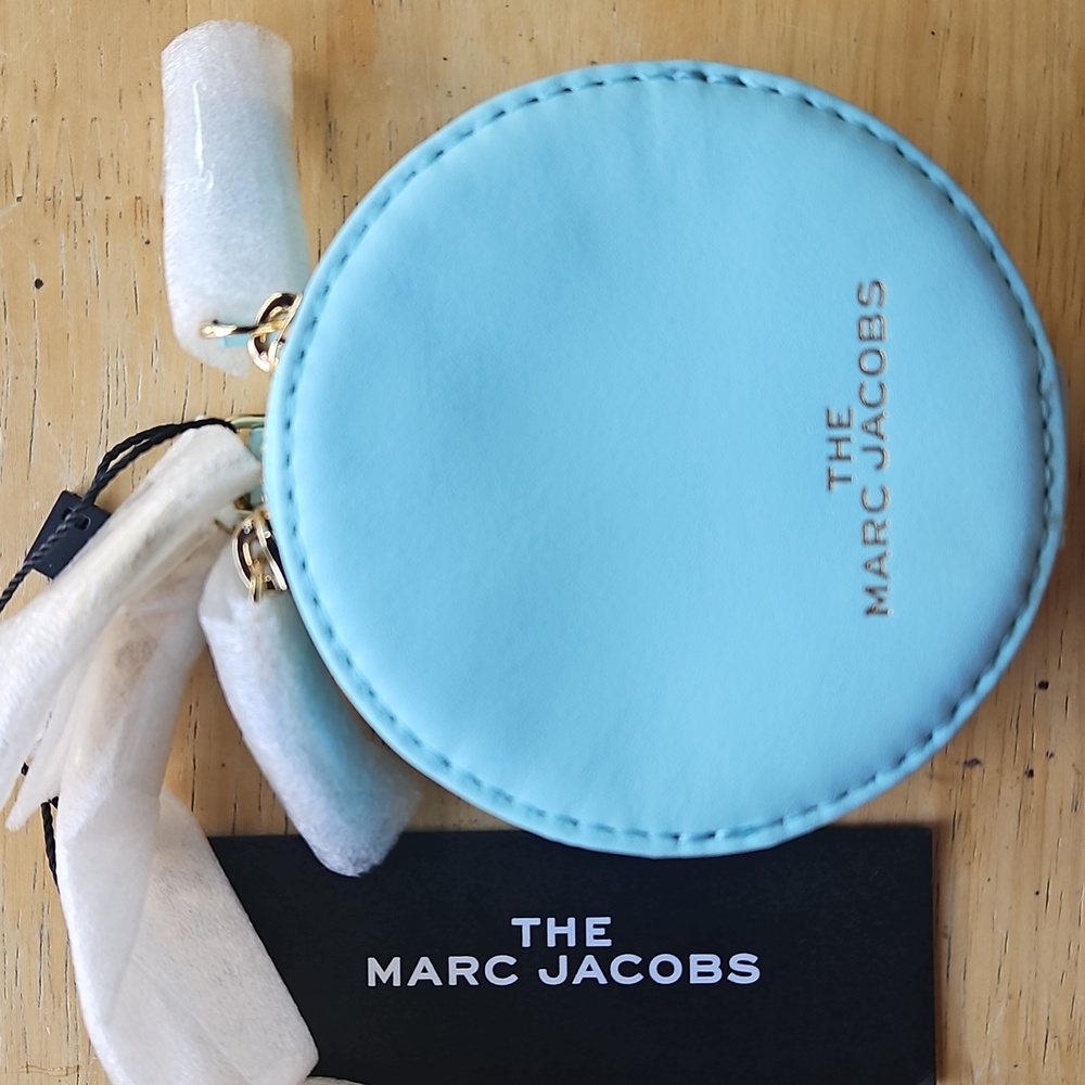 Marc Jacobs Light Blue Round Coin Pouch - Picture 13 of 13